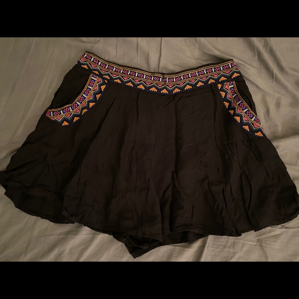 Hollister Embroidered Shorts